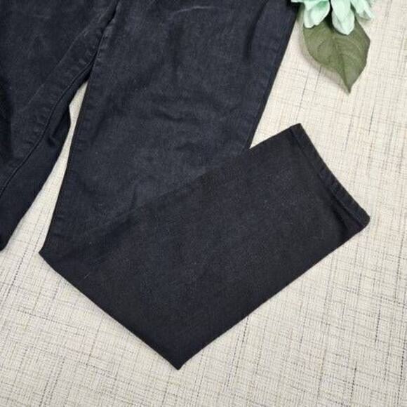 Chico's The Platinum Jegging Womens‎ Black Denim Jeans Size 0.5 Small Size 6 - Picture 2 of 6